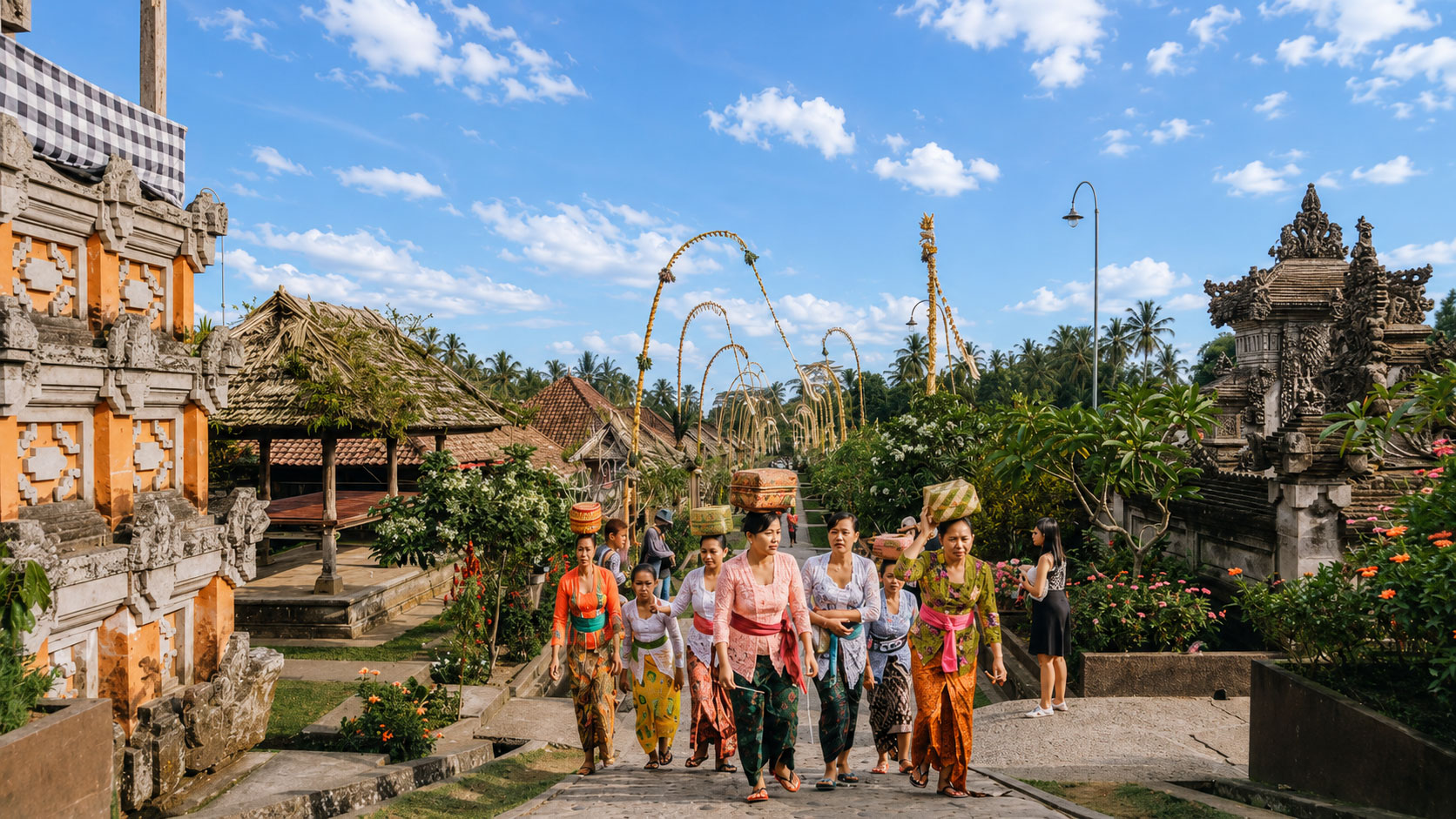 Balinese temple